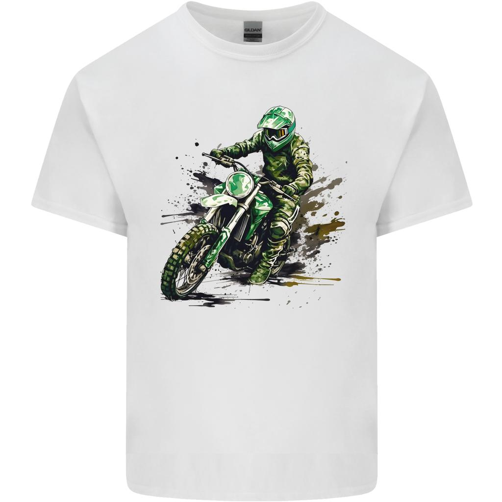 Graffiti Motorcross MotoX Motorbike Biker Unisexs Light Cotton TShirt