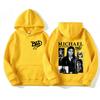 King of Pop Michael Jackson Bad Era Album Graphic Hoodies Men Women Vintage Hot Sale Hoodie Oversized Sweatshirts