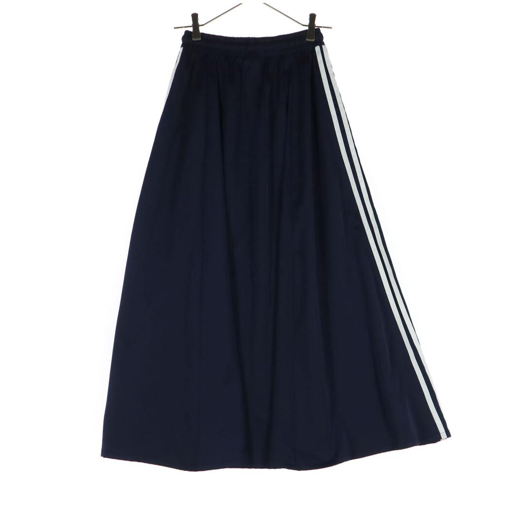 adidas Originals One Point Logo Long Length Flare Skirt S Trefoil Logo Women Used