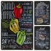Delicate Fast Food Metal Tin Sign Home Room Wall Decor Plaque Vintage Restaurant Bar Cafe Kitchen Metal Posters Room Decoration
