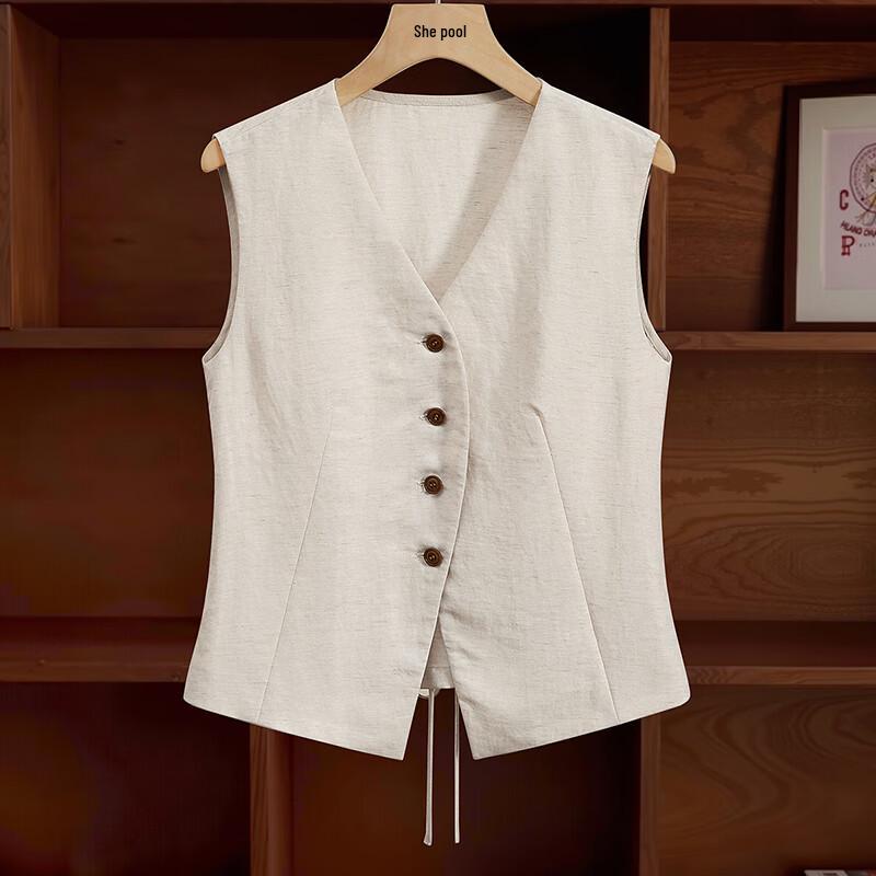 Women's V-Neck Vest & Wide-Leg Pants Set