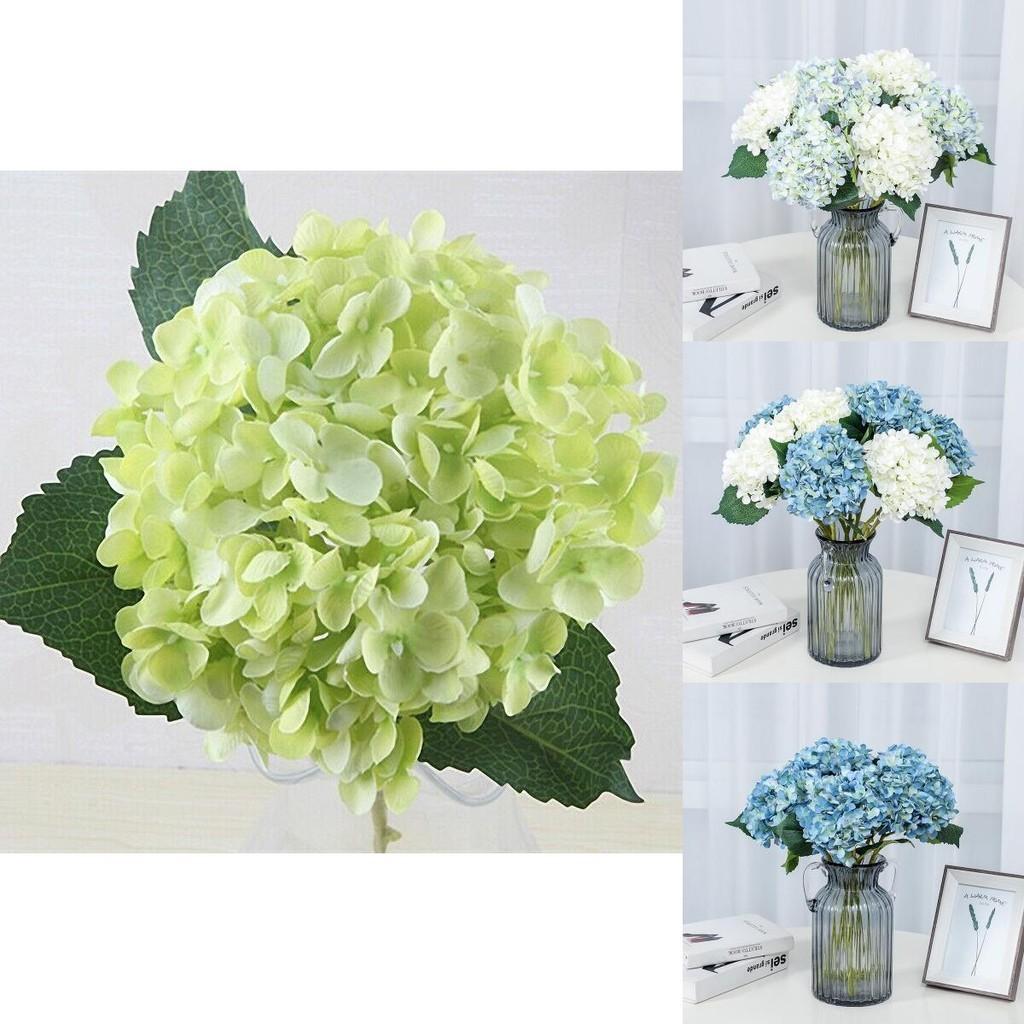 Stunning 55cm Artificial Silk Hydrangea Bouquet Perfect For Wedding And Home Decor