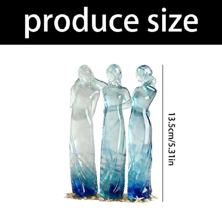 Schwester Geburtstagsgeschenk für Frauen Figur Statue Einzigartige Sentimentale Erinnerung