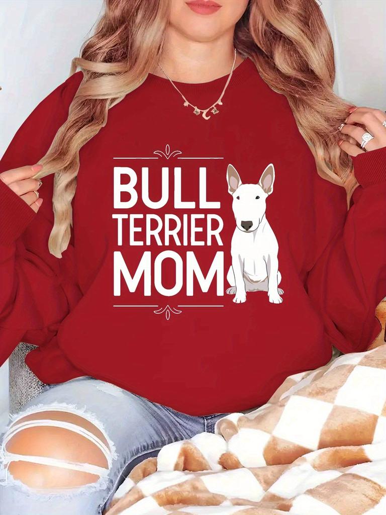 Bull Terrier Mom Women's Sweatshirts