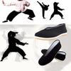 Zapatos informales tradicionales chinos de Kung Fu de tela de algodón Tai-chi Old Beijing para hombre