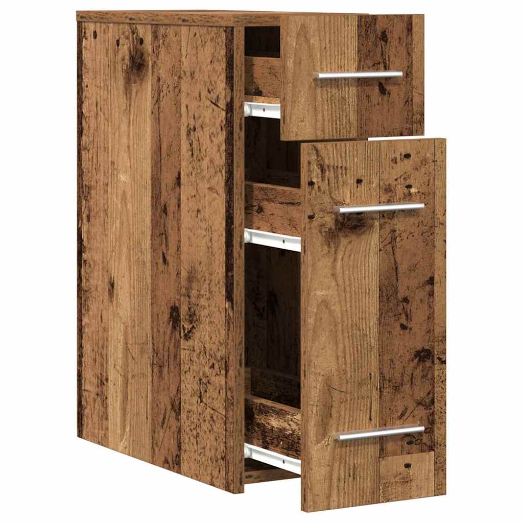 Apothecary Cabinet Reclaimed Wood Look 20 x 45.5 x 60 cm Particleboard