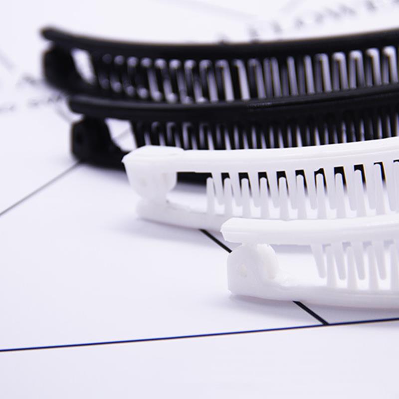 Korea Plain Banana Shape Držák do culíku Spona do vlasů Hřeben do vlasů