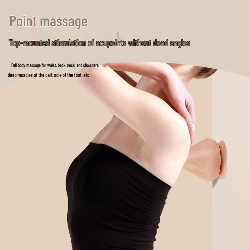 Silicone Muscle Relaxation Ball for Fascia, Sole, Back, Waist, Shoulder, and Neck Massage.