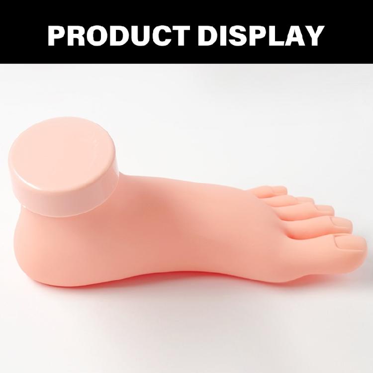 Übungs-Falsch-Trainingsfußmodell Maniküre-Zubehör Falsches Fußwerkzeug für Pediküre-Trainingsnägel