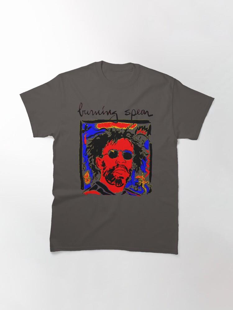 Burning Spear Hand Draw Face Roots Reggae Classic T-Shirt