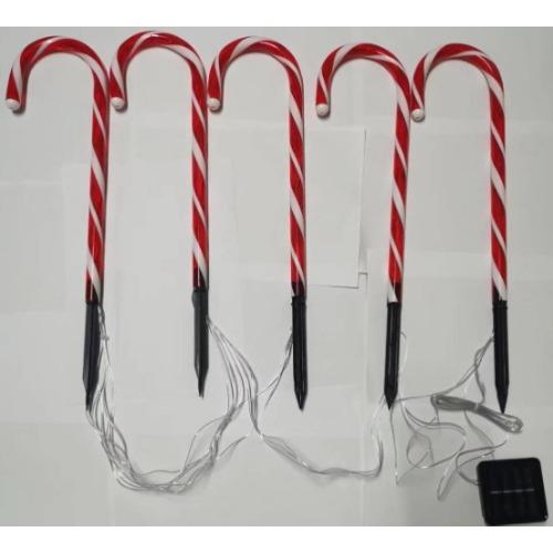 Solární osvětlení na trávník, pozemní osvětlení, vánoční dekorace, světlo z cukrové třtiny, venkovní zahrádka, jeden přívěs, pět světel na nádvoří