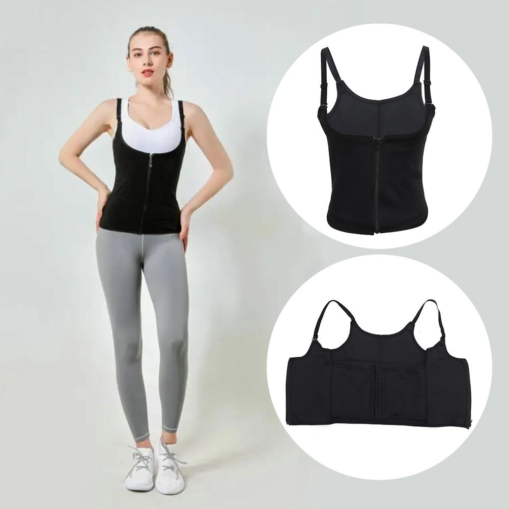 Practical Women Zipper Vest Slimming Belt Women Waist Trainer Body Shaper Corset Slimming Girdle