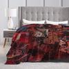 Scarlet Witch  Flannel Blanket  Soft Bedding Throws for Living Room Camping Funny Bedspread Sofa Bed Cover