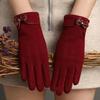 Winter Gloves Warm Touch Screen Riding Windproof Internal Plush Warm Catch Velvet Gloves Fashion Women Outdoor Gloves