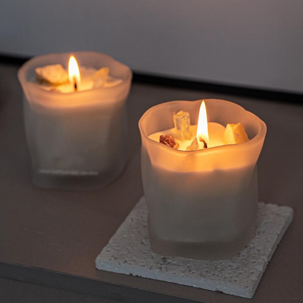 1Pc Smokeless Soy Wax Scented Candle - Subtle Fragrance for Valentine's Day Party Favors & Indoor Ambiance