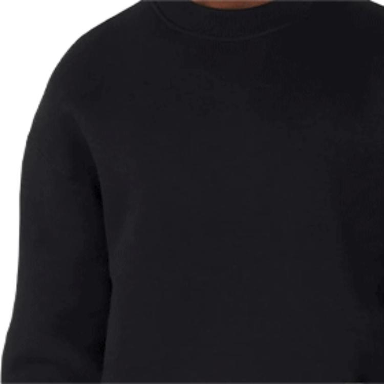AMIPARIS Ss22 Logo Solid Color Couple Sweatshirt Unisex Sweatshirt Black USW006749-001