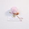 Phone Charm Mobile Phone Strap Fur Ball Lanyards Smart Phone Strap Phone Pendant Fluffy Phone Strap