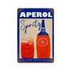 Vintage Juice Mojito Aperol Spritz Garage Decor Poster and Sangria Drink Negroni for Club Cave Shop Home Bar Decoration