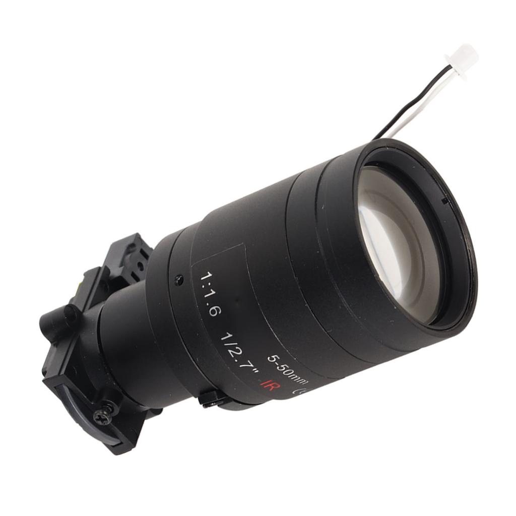 CCTV Lens F1.6 HD 4MP M12 Mount Long Focus 12.7in Image Format 10X Manual Zoom Lens for IP AHD