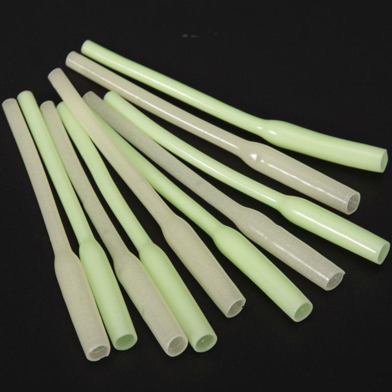 10 Stück Leuchtendes Nachtfischset: Meeresgürtel, Messer, Haken mit langem Griff, Bissfester Rig und 1,6 m Schnur