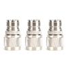 3pcs 50ohm N Male To UHF Female Connector RF Coaxial Adapter for Antennas Broadcast Radios