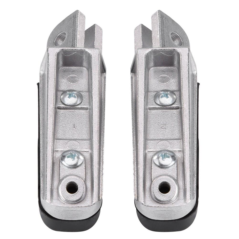 Pair of Front Motorcycle Footrest Pedals Foot Pegs for YAMAHA  XJR400 1200 1300 FZ400
