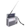  Solar Radio Portable AM FM SW Radio Support Rechargble Battery and Solar Panels Power Supply for Camping Outdoor Activities