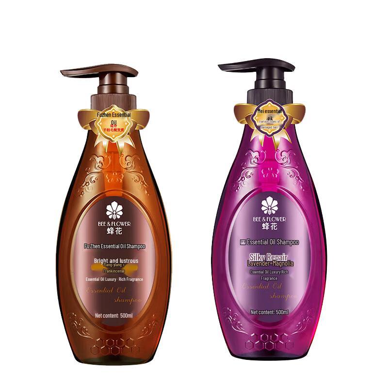 Bee & Flower Essential Oil Shampoo Duo Set