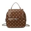 Schoolbag1011 Korean fashion portable Boston bag new niche design simple shoulder women's bag polka dot messenger bag