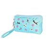 Pouch Cat Embroidery Cute Women's 3-Zipper Cat Stylish Cosmetic Pouch Makeup Pouch Accessory Case Wi