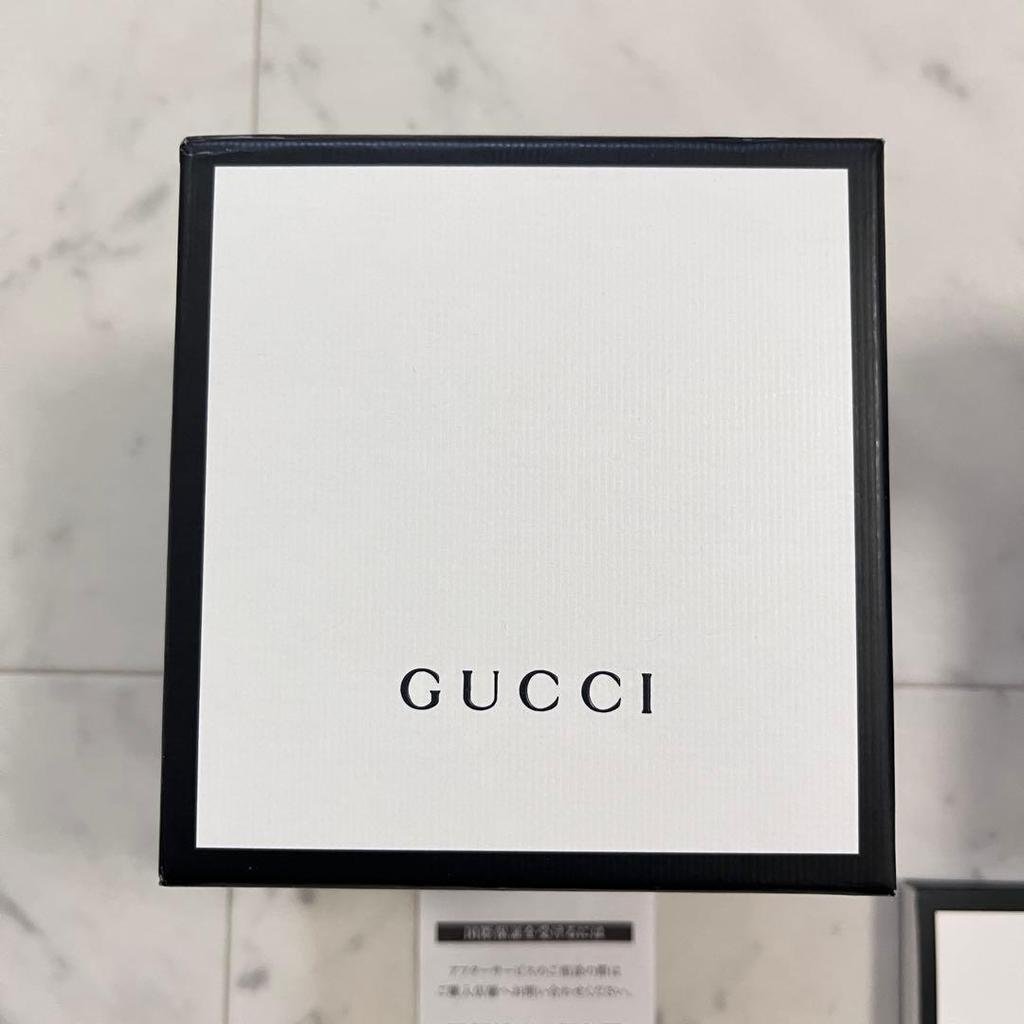 Used GUCCI Watch case empty box instruction manual