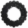 Christmas Ball Wreaths 2 pcs Black 33 x 33 x 7 cm Polystyrene