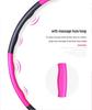 Detachable Hula Hoop for Waist Slimming & Fitness – Foam Massage Hoop for Adults & Kids, Private Label Available