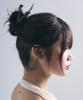 Sentiments No.425 [Black] Wave Hair Pin 2Set