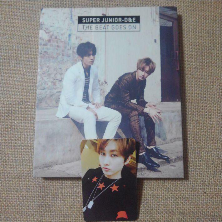 

[USED] SUPER JUNIOR-D&E THE BEAT GOES ON Korean Edition