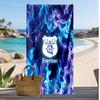 Asciugamano da Spiaggia con Stampa del Football Club Everton, Asciugamano Grande Morbido ad Asciugatura Rapida per Spiaggia Campeggio Nuoto