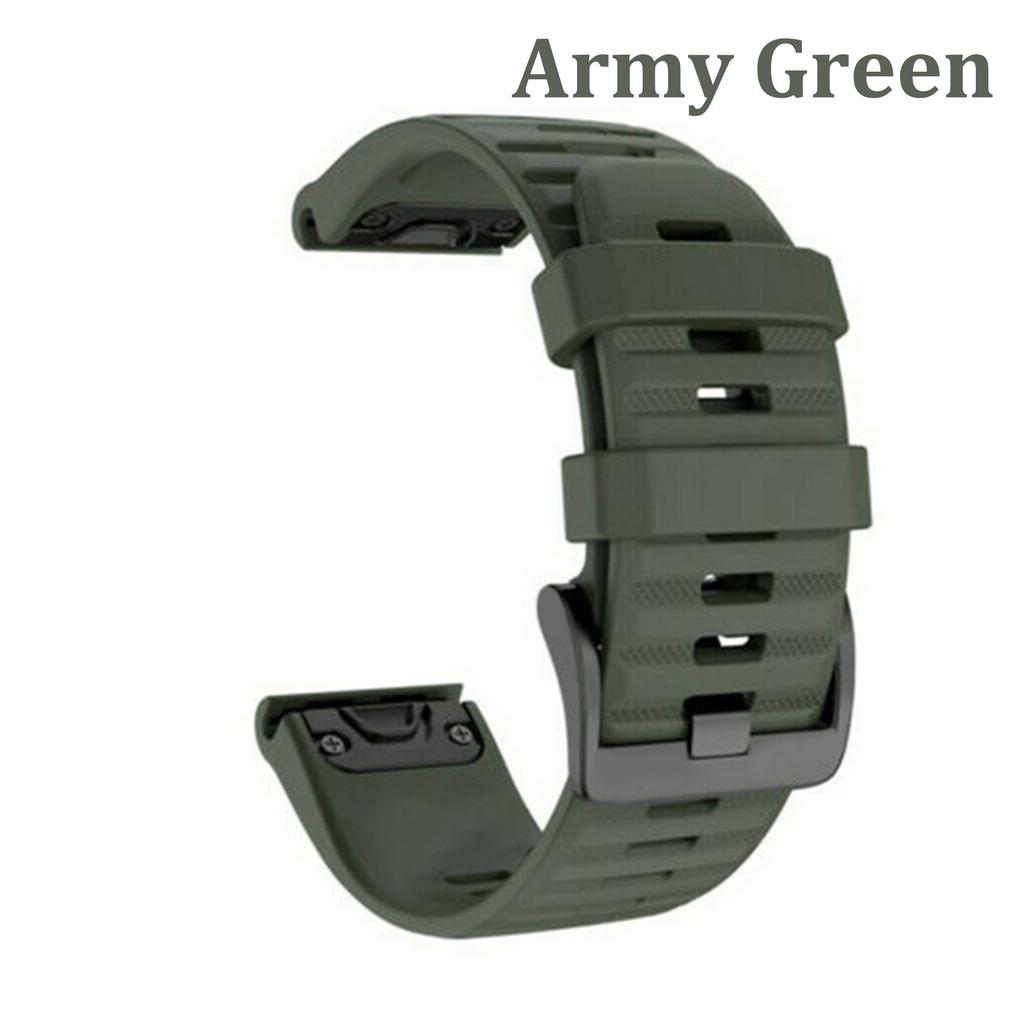 QuickFit 26 22 20mm Fenix 8 Armband für Garmin Fenix E 8 7 7X 7S 6 6X 6S 5 5X/Epix Pro 47mm 51mm/Enduro 3 Silikonarmband
