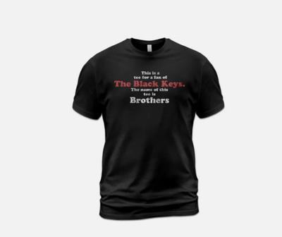 Unisex Baumwoll-T-Shirt Ein T-Shirt Für Den Black Keys Fan Genannt Brothers Tighten Up