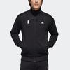 adidas Jackets Men's Black Stand Collar Moderate Other GM4455