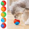 Dog Food Leakage Chew Ball Bite Resistant Pet Treat Dispensing Squeaky Toy Puppy Teething Interactive Boredom Enrichment Toy