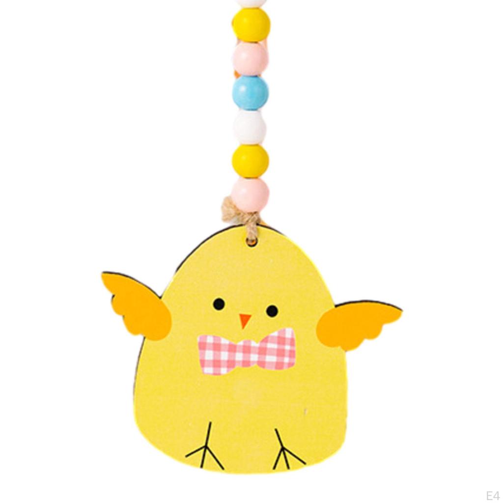 Handmade Wooden Easter Decor Set for Home and Garden