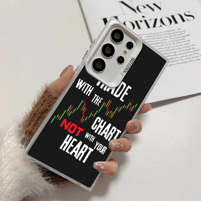 Day Trader Forex Day Trading Shockproof Phone Case for Samsung Galaxy S26 Edge S25 Ultra S24 FE S23 Plus S21 Cover Anti Fall Fun