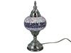Lampa Stołowa Nocna Szklany Klosz Mozaika Wielokolorowa Orientalna Dom
