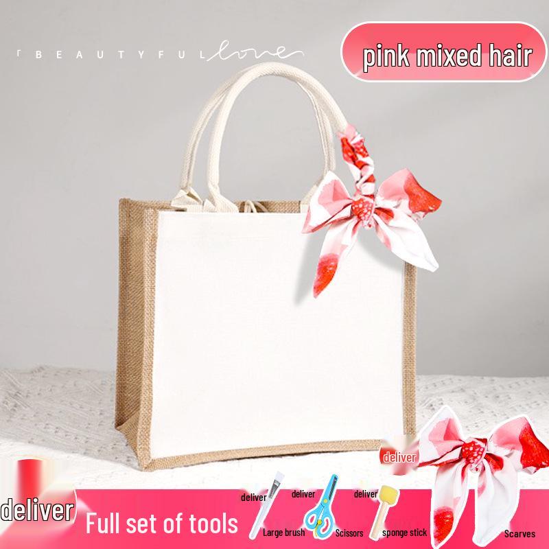 

Набор для декупажа своими руками: Сумка-тоут из холста для детей на Праздник двойной девятки - Разогревочное мероприятие к середине осени, Подарок ручной работы