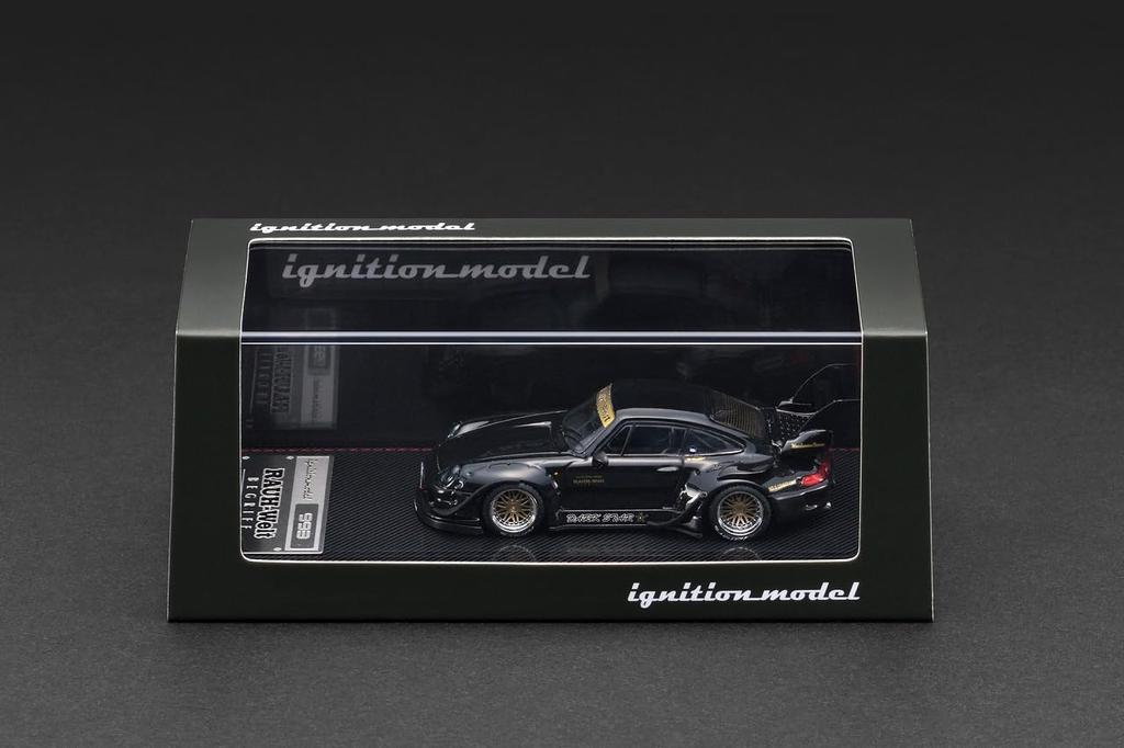 ignition model scale RWB 993 Black finished product IG3870 TK.Company 1/64