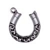 Vintage Horseshoe Charms Alloy Metal Pendants For DIY Jewelry Lucky Themed Accessories