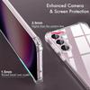 Shockproof Clear Case For Samsung Galaxy S25 S24 S23 S21 FE S22 Plus Ultra Silicone Soft Case For Samsung A56 A36 A54 A34 Cover