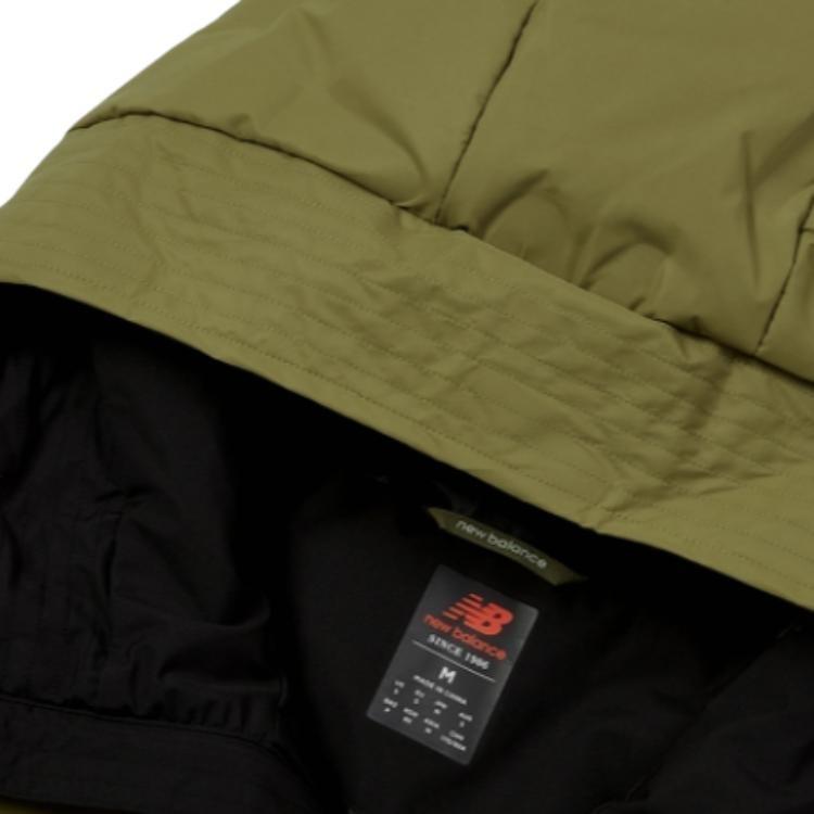 New Balance Long Down Jacket Asia Sizing 'Olive Green' Unisex AMJ14303-OV