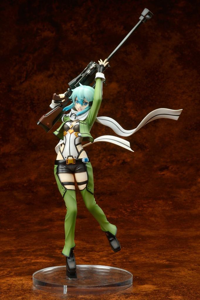 Kaitendo Sword Art Online II Sinon Scale PVC Painted Complete Figure 1/7 (Re-release)