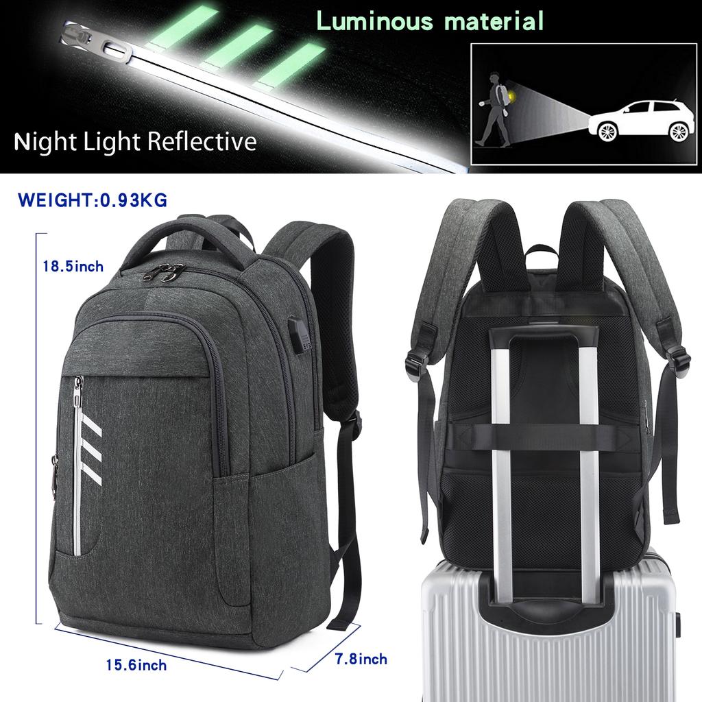 Der neue DC-Rucksack, Herren-Business-Computertasche, koreanische Version der neuen Studenten-Schultasche für Reisen und Freizeit